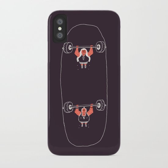 Heavyweight Skateboarding iPhone Case