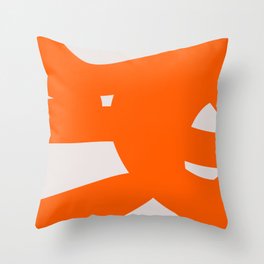 Abstract Form 6A Throw Pillow