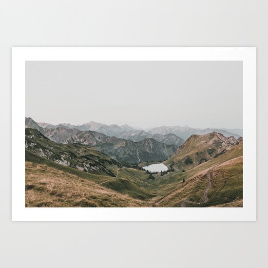 Gentle - landscape photography Art Print