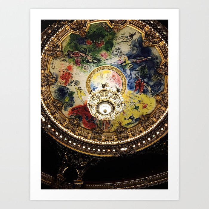 Palais Garnier Art Print