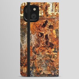 Rust iPhone Wallet Case