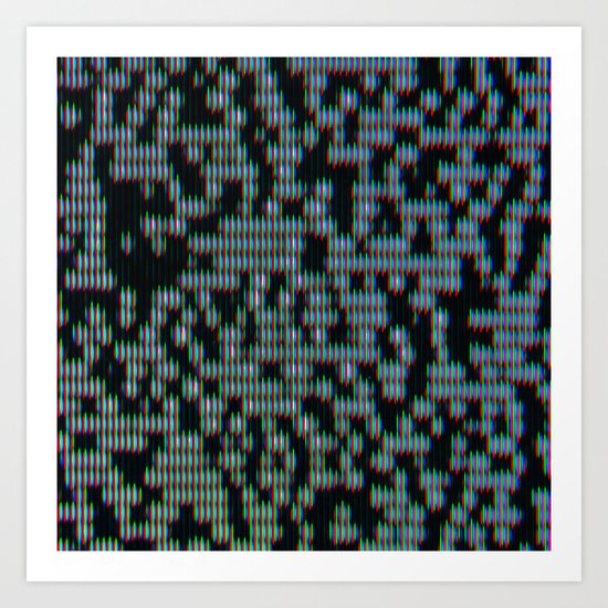 Signal Loss Art Print