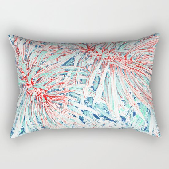 Tropical abstract(12) Rectangular Pillow