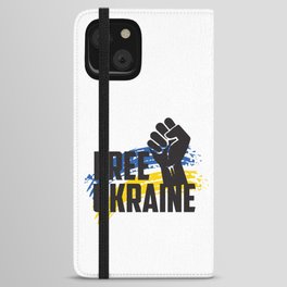 Free Ukraine iPhone Wallet Case