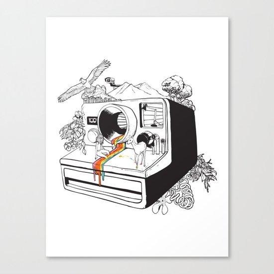 Captured Nostalgia Canvas Print