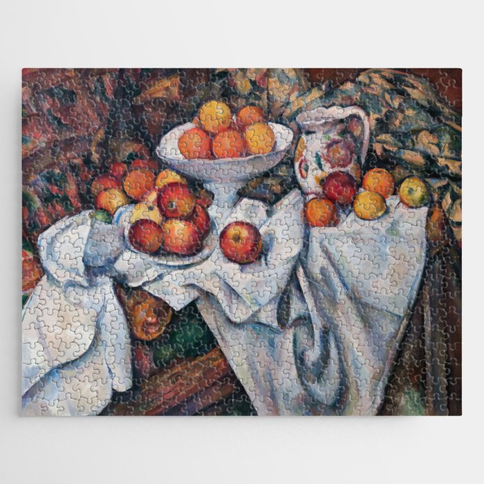 Paul Cezanne - Still Life, Apples and Oranges Jigsaw Puzzle