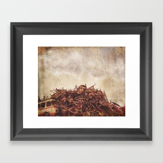 Junk Framed Art Print