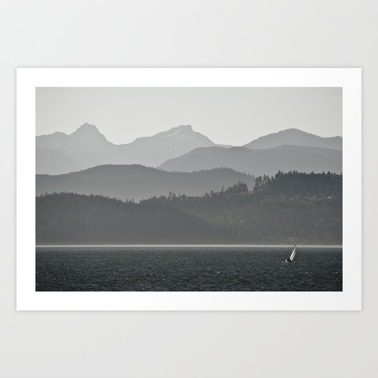 Sunshine Coast Art Print