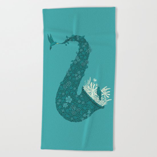 Song Birds Beach Towel