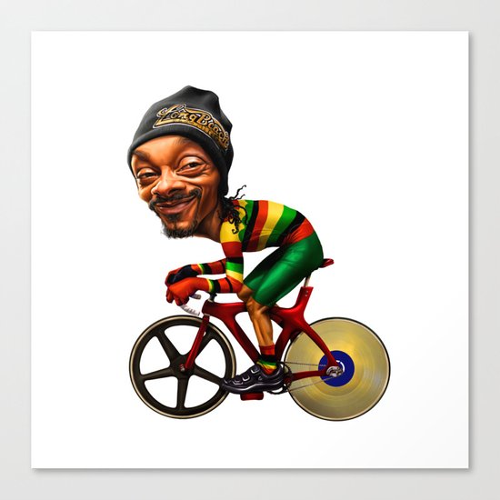 Get high & make golden music Canvas Print
