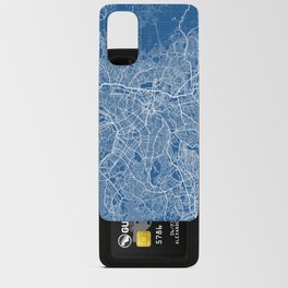 Sao Paulo City Map of Brazil - Blueprint Android Card Case