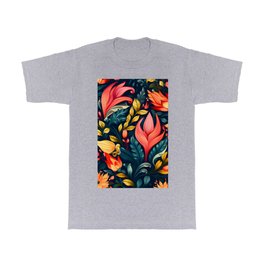 Exquisite Floral Interior Design - Embrace Nature's Beauty in Your Space T Shirt