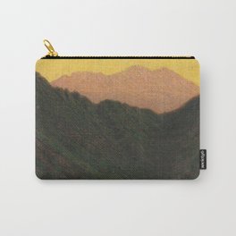 Golden Sunset Apennine Mountains Milan, Italy alpine landscape painting by Angelo Morbelli Carry-All Pouch | Mountains, Lakelugano, Calabria, Florence, Varese, Lakemaggiore, Lombardy, Painting, Gold, Lakecomo 