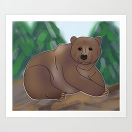 Grizzly Bear Art Prints to Match Any Home's Decor | Society6