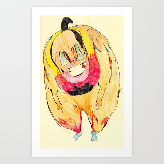 sumo Art Print