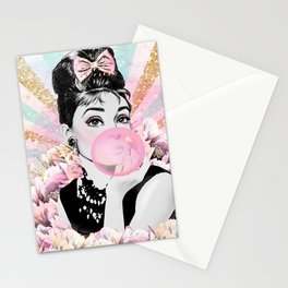 Audrey Hepburn, Pop Princess Stationery Card
