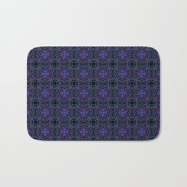Geometrical fractal art of rectangles and fixtures of parallel structures and saturated colors 11 Bath Mat | Parallelism, Psychedelic Motif, Fixture Art, Digital, Ornament, Hypnotic Pattern, Saturated Colours, Fractal Art Motif, Pattern, Shape And Color 