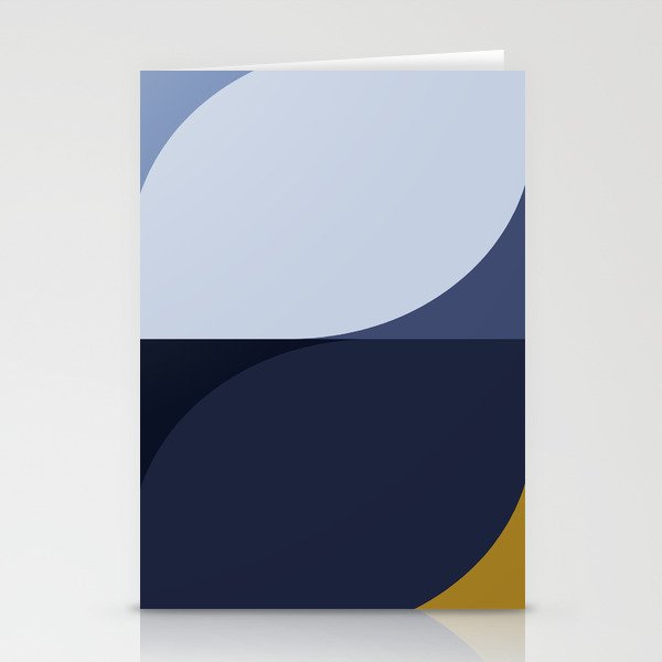 Almond Abstract XVIII Stationery Cards