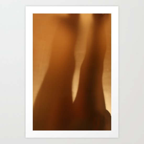 'Untitled 2' - Body language series. Art Print