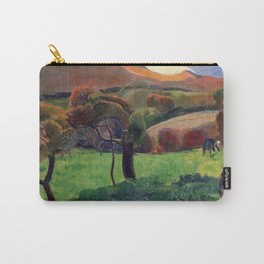 Paul Gauguin Landscape of Brittany Carry-All Pouch