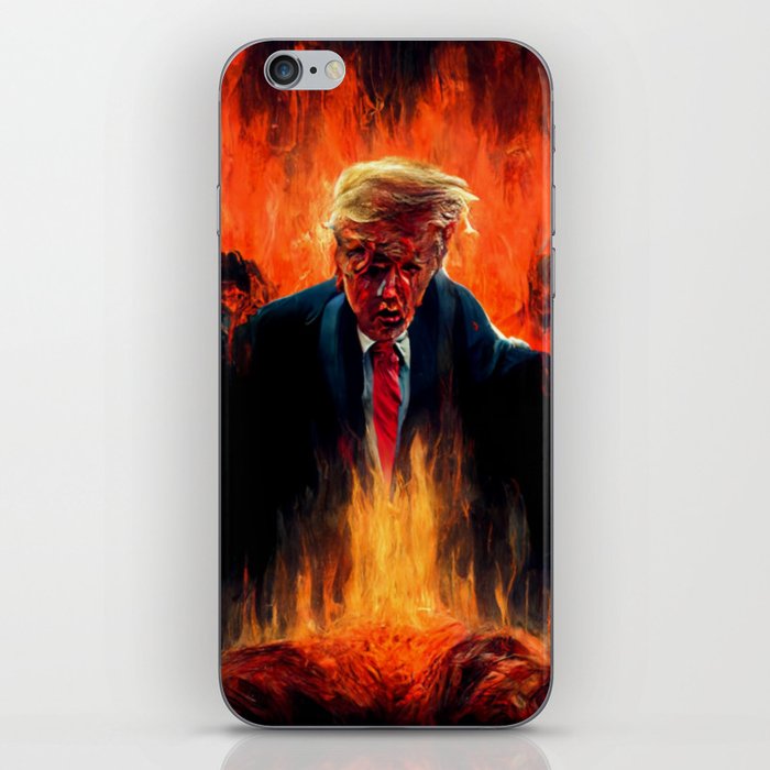 Trump In The Underworld iPhone Skin