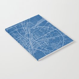 Munich City Map of Bavaria, Germany - Blueprint Notebook