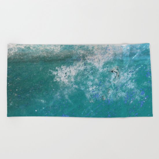 Into the Ocean - JUSTART © Beach Towel