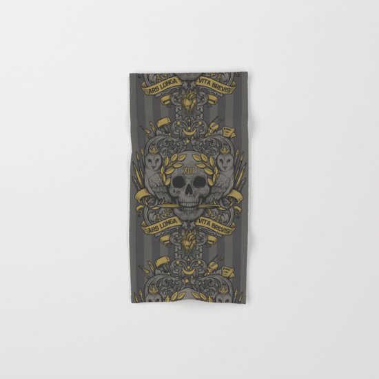 ARS LONGA VITA BREVIS Hand & Bath Towel