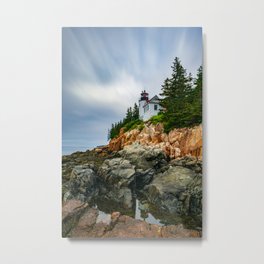 Bass Harbor Lighthouse Metal Print | Photo, Acadianationalpark, Beach, Barharbor, Acadia, Bassharbor, Longexposure, Nautical, Lighthouse, Lighthouseart 