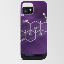 Cortisol Hormone Structural chemical formula iPhone Card Case