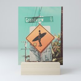 Grandview Street, Leucadia, Encinitas, California Mini Art Print