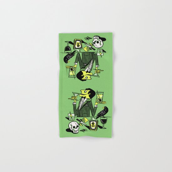 Drinks With The Mad Scientist Next Door Hand & Bath Towel