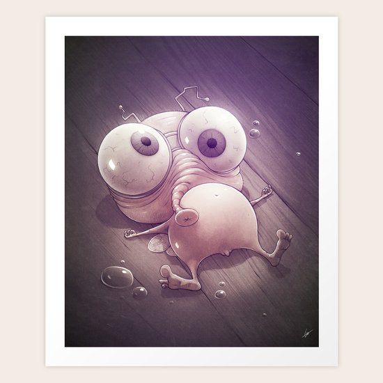 Fleee Art Print