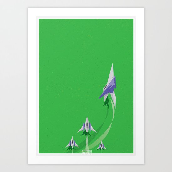 Do a Barrel Roll! Art Print