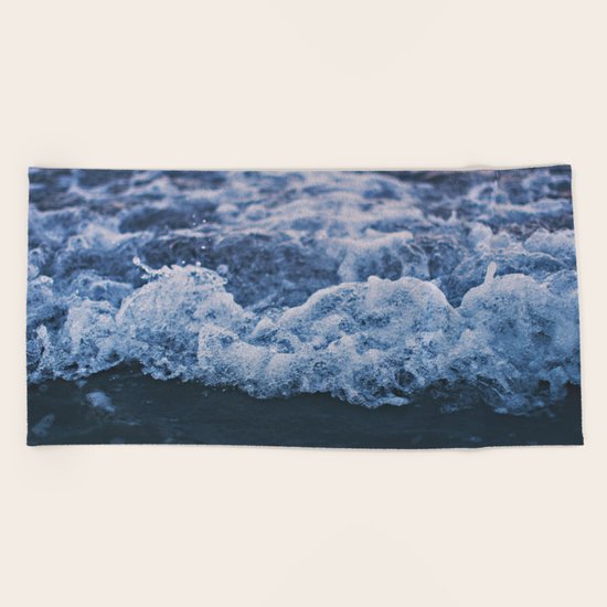 Waves Beach Towel