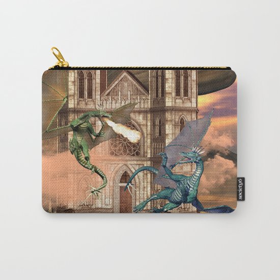 The dragon fight Carry-All Pouch