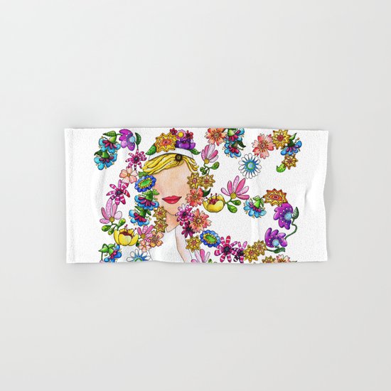 Flower Child Hand & Bath Towel