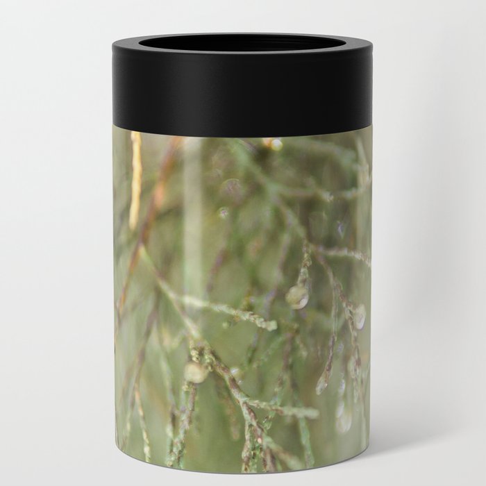Nature's Beauty - Closeup photograph of a green pine tree - Travel & Botanical Photography Can Cooler