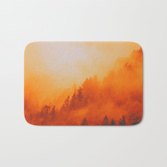 ON FIRE Bath Mat