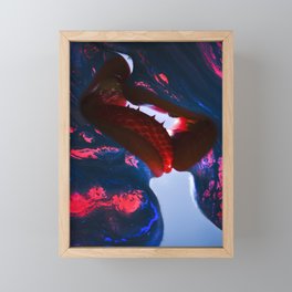 Collateral damages Framed Mini Art Print
