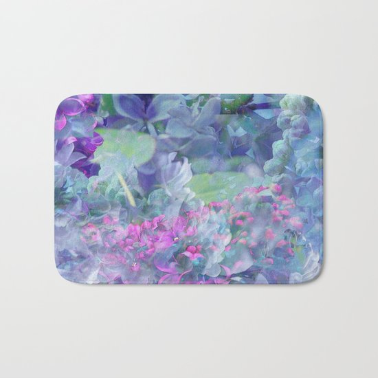Lilac Bloom Bath Mat