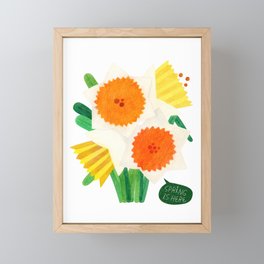 Narcisuss Framed Mini Art Print