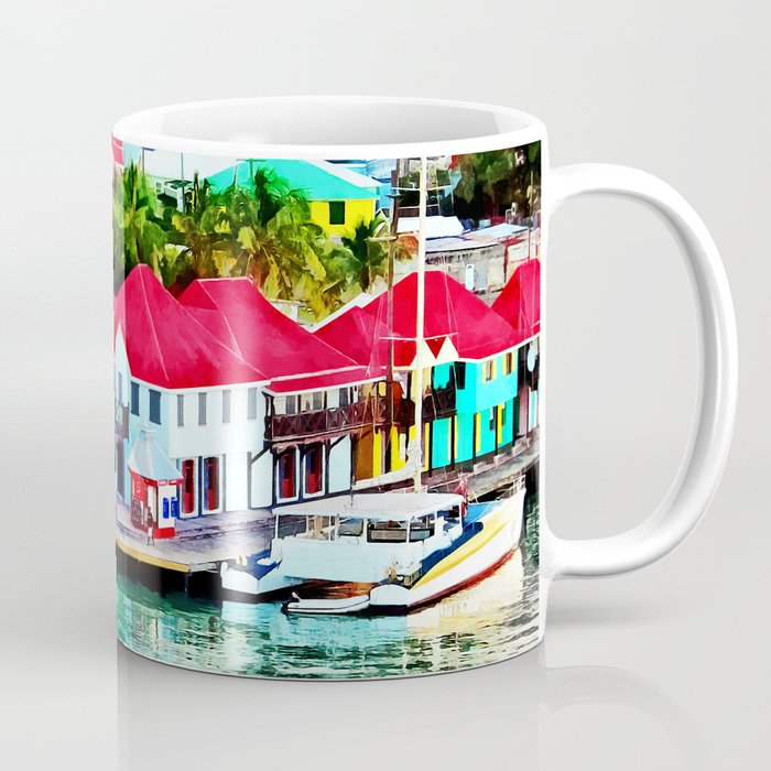 Antigua - St. Johns Harbor Early Morning Coffee Mug