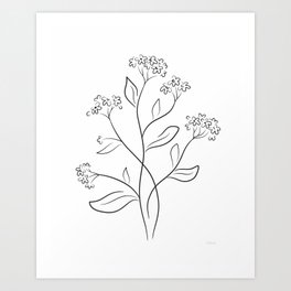 Forget Me Not Art Prints For Any Decor Style Society6 Forget Me Not Art Prints For Any Decor Style Society6