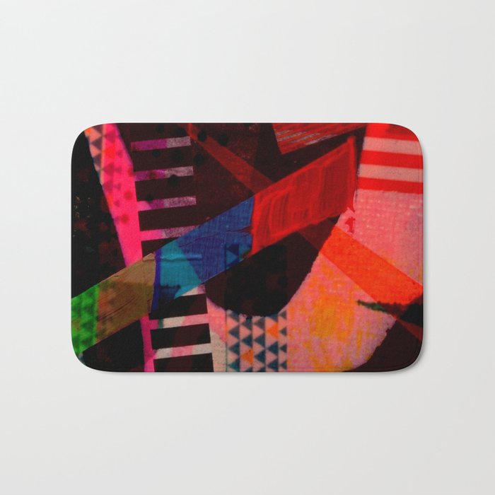 Snakes And Ladders Series 3 Bath Mat By Clareoconnorcontemporary