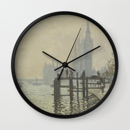 Claude Monet - The Thames Below Westminster Wall Clock