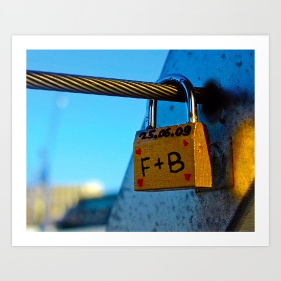 Love Locks 2012 45 Art Print