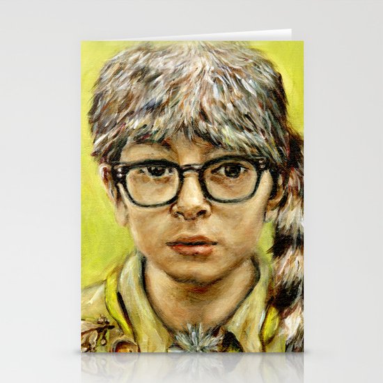Sam - Moonrise Kingdom - Jared Gilman Stationery Cards
