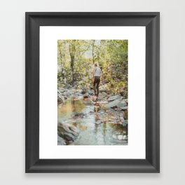 Forest Wanderer  Framed Art Print