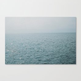 Glitter & Sea Canvas Print